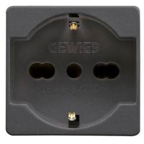 Gewiss System prise schuko à deux pas 10/16A GW21246