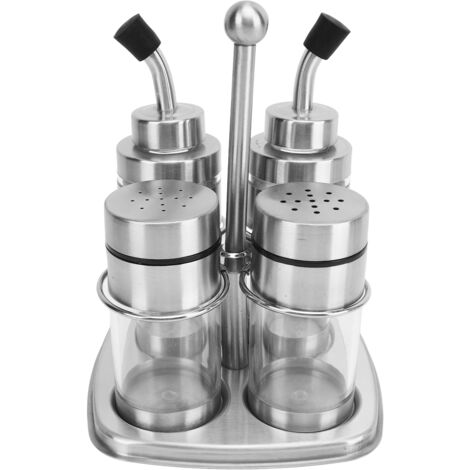 Gewürzgläser aus Edelstahl 304, Behälter für Küchengewürze, Gewürzaufbewahrungsset