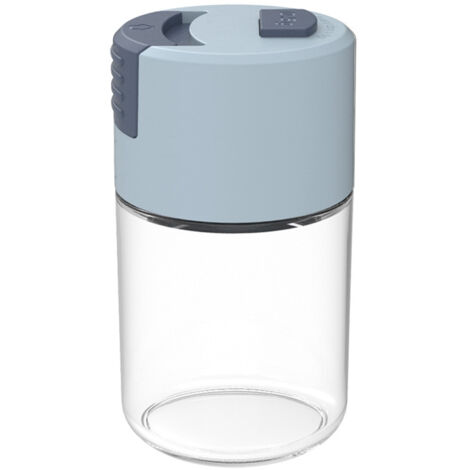Gewürzglas aus Glas mit luftdichtem, staubdichtem Deckel für die Küche
