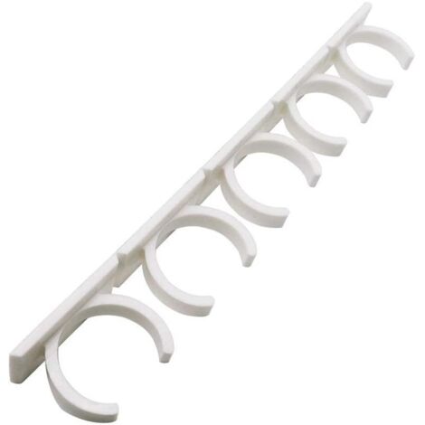 Gewürzregal mit Haken – Küchenaufbewahrungsregal für 4 Gewürzflaschen – 24 cm Organizer aus recyceltem PP – Grau
