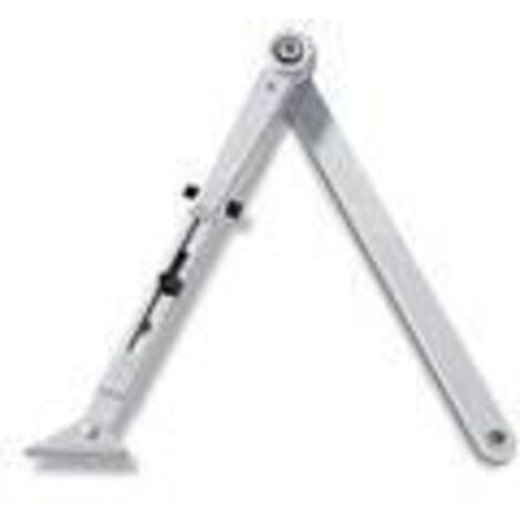 GEZE BRACCIO V P/TS2000-4000 C/FERMO INS-DIS ARGENTO