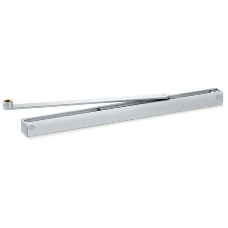 Geze ECline-Gleitschiene TS5000, mit Hebel, silberfarbig