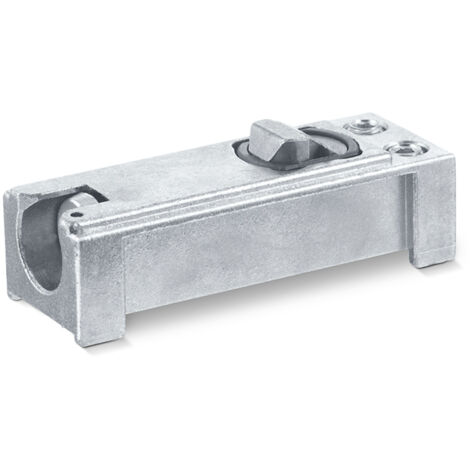 Geze Feststelleinheit Türfeststeller für ISM und Boxer 30mm Gleitschiene silber