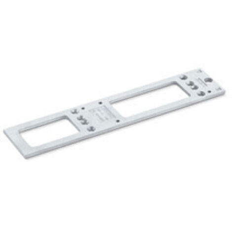 GEZE PIASTRA DI MONTAGGIO P/TS4000-5000 ARGENTO- 1,0 pz