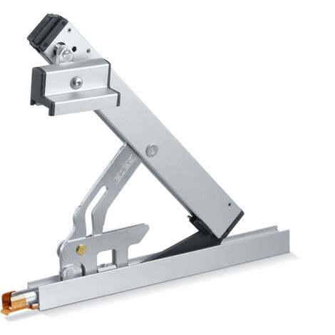 GEZE Schere OL 90 silber m.Aushängesperre u.Flügelbock - 30498