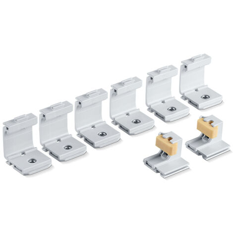 GEZE Set Blendenhalter-Slim mit Endanschlag Levolan
