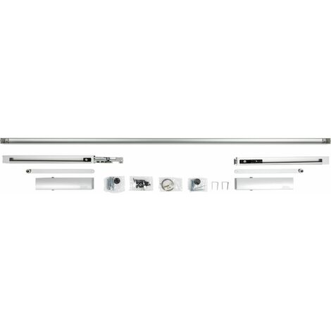 GEZE Türschließer TS 5000 ECline ISM, EN 3-5, 2-flg. Gleitschiene, silber