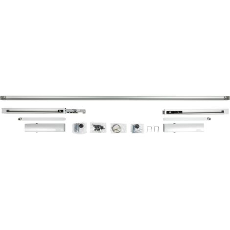 GEZE Türschließer TS 5000L ECline ISM-BG, EN 3-5, 2-flg. Gleitschiene, silber