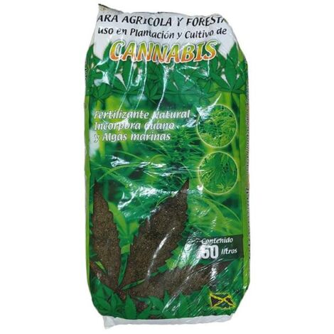 GF turba sustrato cannabis 50 litros bolsa , Bolsa turba sustrato cannabis 50 litrosCompuesta de productos vegetales naturalesDebidamente equilibradaCompuesta por: fibr
