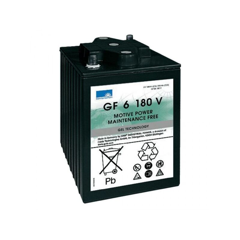 

GF06180V - 6v 180Ah plomo baterías de Gel Sonnenschein - Exide