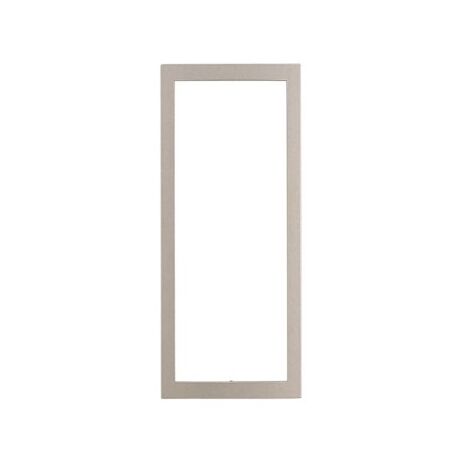 Aiphone – Encadrement en zamak pour 3 modules interphone – Résistant au vandalisme – Compatible platine modulaire GT – Protection optimale - pour3