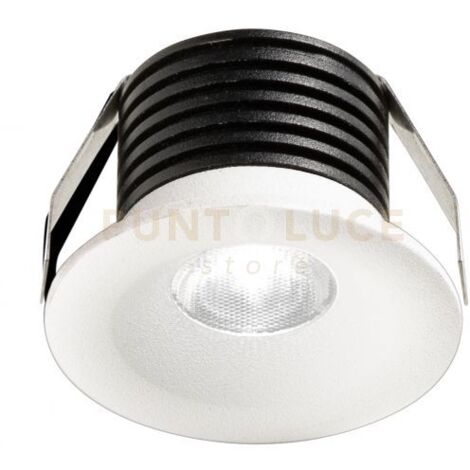 GFA1080C- FARETTO DA INCASSO ANTIABBAGLIO A LED 3000K 230LM 3W D.4,5CM BIANCO