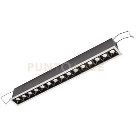 GFA1122C- FARETTO DA INCASSO 15 LUCI LED 4000K 1650LM 20W ANTIABBAGLIO COLORE BIANCO