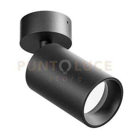 GFA1395- FARETTO SPOT ORIENTABILE NERO SATINATO D.5,7CM 1 LUCE ATTACCO GU10