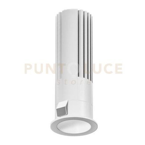 GFA1410C- FARETTO LED AD INCASSO COLORE BIANCO 3000K 900LM 10W D.3,5CM