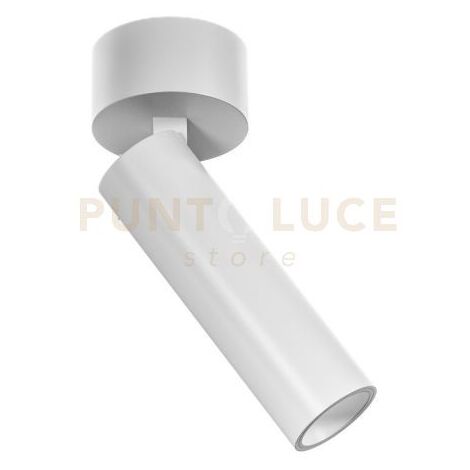 GFA1460C- SPOT FARETTO ORIENTABILE 1 LUCE ATTACCO LED 3000K 522LM 7W BIANCO SATINATO D.3,5CM