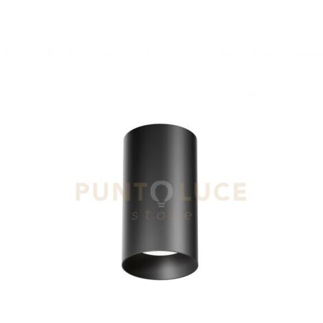 GFA1501- FARETTO-PLAFONIERA NERO D.7,5CM A LED 3000K 1234LM 15W