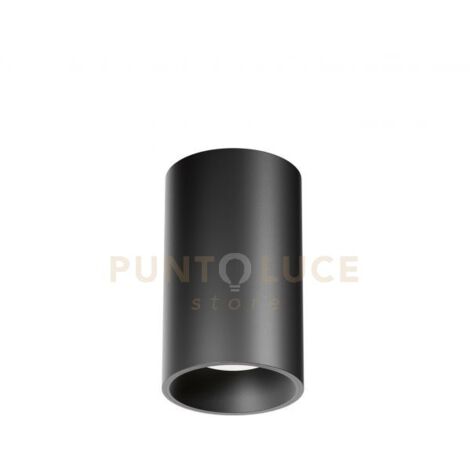 GFA1503- FARETTO-PLAFONIERA NERO D.9,5CM A LED 3000K 2187LM 25W