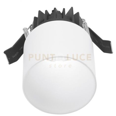 GFA361-FARETTO LED AD INCASSO BIANCO 3000K 550LM 9W D.7CM IP54