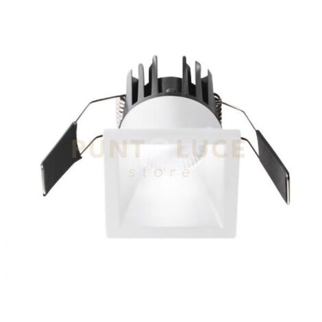 GFA951C- FARETTO DA INCASSO QUADRATO 5,6X5,6 CM LED 3000K 600LM 8W BIANCO OPACO