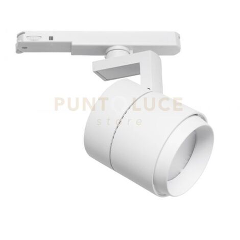 GFA990N- PROIETTORE A BINARIO EUROSTANDARD ATTACCO LED 4000K 3000LM 35W BIANCO OPACO D.10CM RIFLETTORE INTERCAMBIABILE