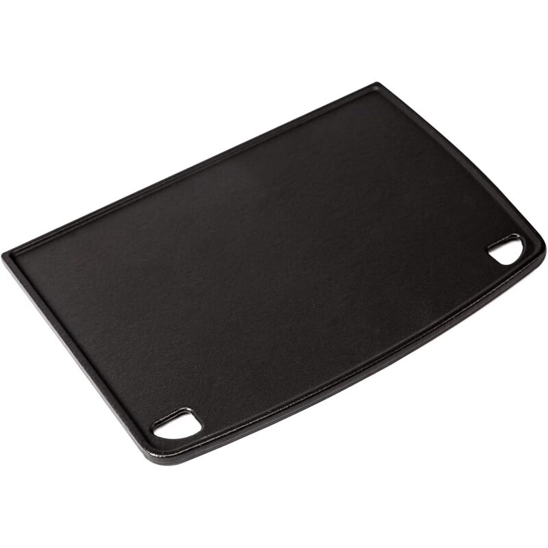 Gftime - 32 x 24 cm Plaque réversible en fonte pour barbecue à gaz Enders urban & Explorer, plaque de cuisson massive en fonte 1/2 surface de