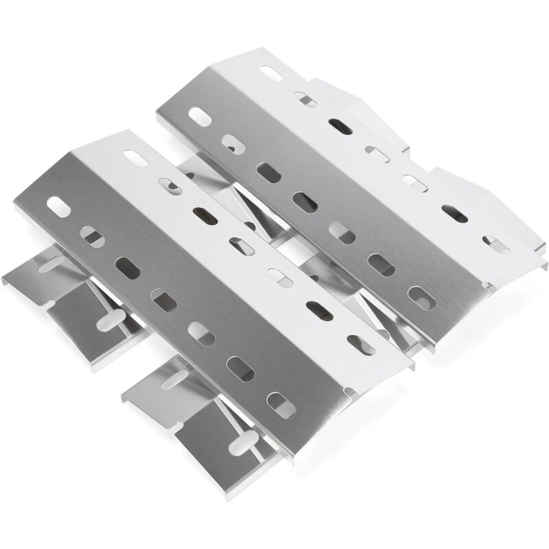 Gftime - 33,5 x 12 cm Diffuseur de Chaleur Pièce détachée pour Enders San Diego, distributeur de flamme en acier inoxydable, accessoire de barbecue