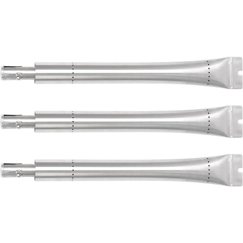 GFTIME 36,3 cm Brûleur à double tube en acier inoxydable pour Broil King Signet, Sovereign Serie, Regal S490 barbecue à gaz, tuyaux de brûleur pièces