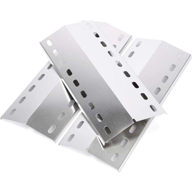 Gftime - 40 x 17 cm Universelle Diffuseur de Chaleur Plaque chauffante Pièces de rechange, Distributeur de flamme en acier inoxydable Accessoires de