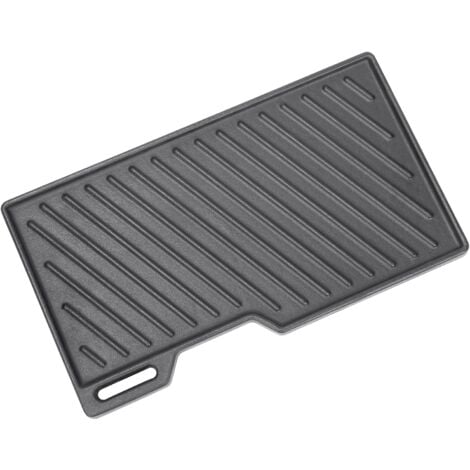 GFTIME 41,5 x 23,5cm Gusseisen Grillplatte für alle gasgrill der Burnhard Fred Serie, für Taino, gasgrill Wendeplatte für Burnhard Fred, Fred JR, Big Fred, Fat Fred, Taino Platinum, Black 4 6 Serie