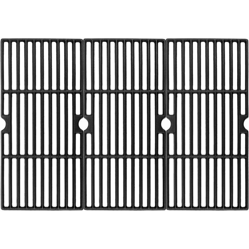 Gftime - Grille de Cuisson en fonte pour Charbroil, Barbecook Siesta 310, Landmann Triton 3 & 4, Profi Cook pc-gg 1058/1059, Grille de cuisson pièces