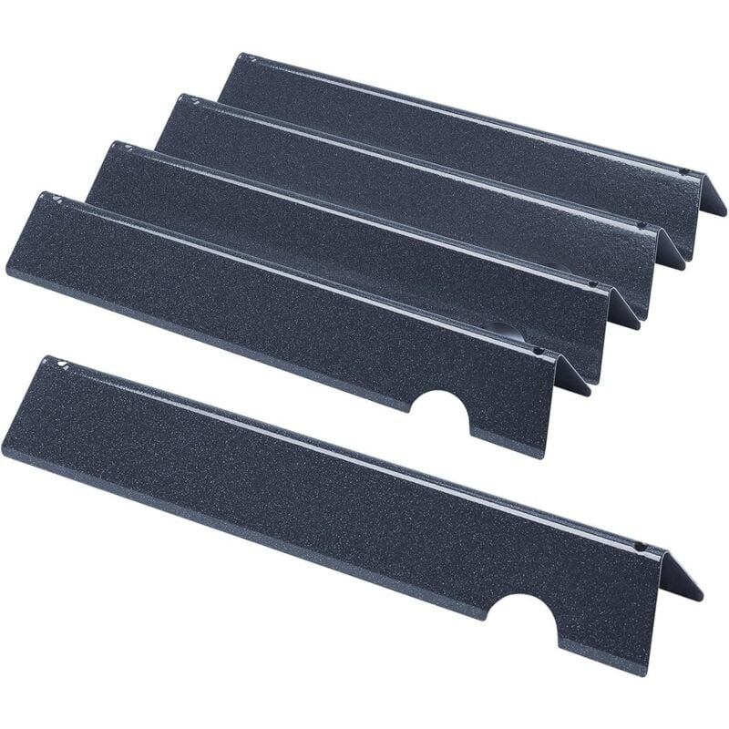 GFTIME 43,7cm Barres Flavorizer en acier porcelaine pour Weber Genesis II/LX 300 Series II E-310, II E-330, II E-335, II S-335, II LX S/E-340, pièce