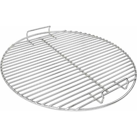 GFTIME Ø 44,5CM 7432 Grille de Cuisson Barbecue pièce de Rechange pour Weber Ø 47CM Kettle Grill, One-Touch grillades au Charbon de Bois, Heavy Duty Spare Charcoal Grill Bar-B-Kettle, Smokey Mountain Cooker Smoker