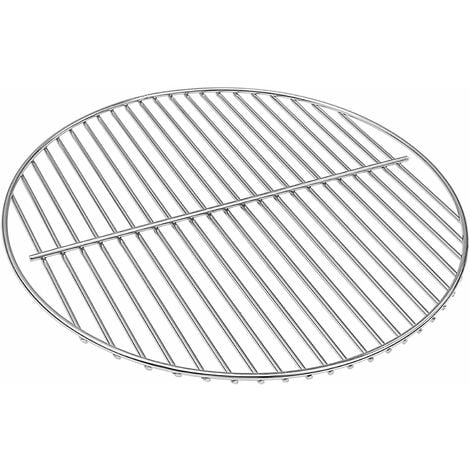 GFTIME 7431 Ø 34,8cm Grille de Cuisson ronde pour Weber 37cm DIA Kettle Grill, Smokey Joe, Smokey Joe Silver und Gold, Tuck-n-Carry barbecue au charbon de bois pour Weber 7431, 1 Pièce