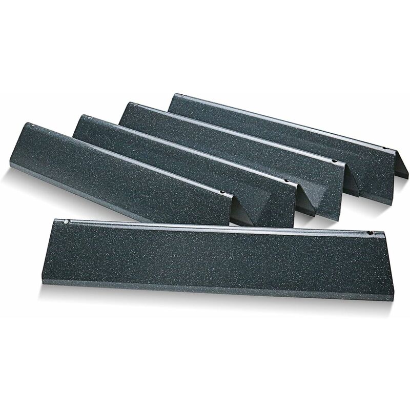 38,9cm Flavorizer Bar en acier porcelaine pour Weber Spirit i & ii E/S/SP-310 320 330 avec bouton de commande avant (2013-2017), pièce plaque