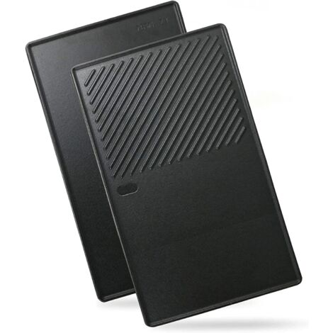 GFTIME 7638 44,5 CM plaque de cuisson pour Weber Spirit I II E310 E320 E330 S310 S320 S330 barbecues à gaz, plaques de cuisson en fonte pièces de rechange pour Weber Spirit 300 Series, 1 Pièce
