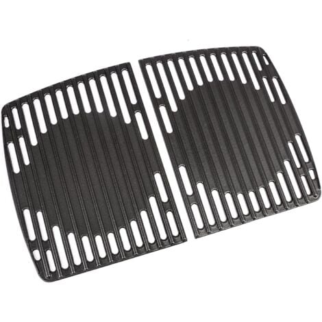 GFTIME Gusseisen Grillrost Set für Enders Gasgrill, Enders Urban, Enders Urban Pro, Enders Explorer, Enders Explorer Pro, Massives Gussrost Zubehör，2 Stück