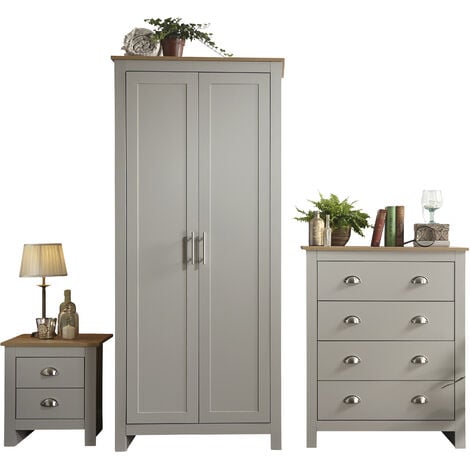 GFW Lancaster 3 Piece Set Grey