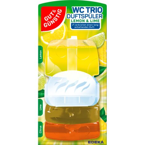G&G WC Trio Limone e Lime Porta WC 3 x 55 ml