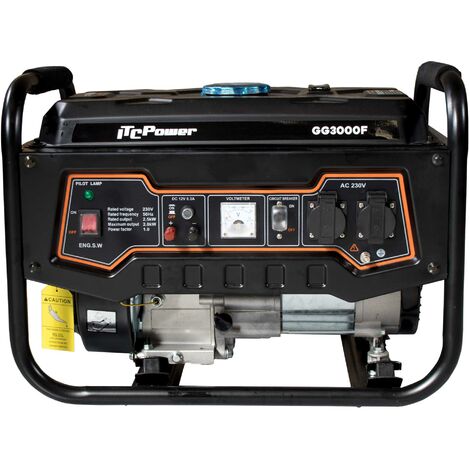 ITC POWER GG3000F Generador Eléctrico Gasolina ITCPower