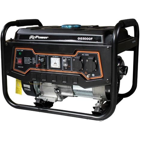 GG3000F Generador Eléctrico Gasolina ITCPower