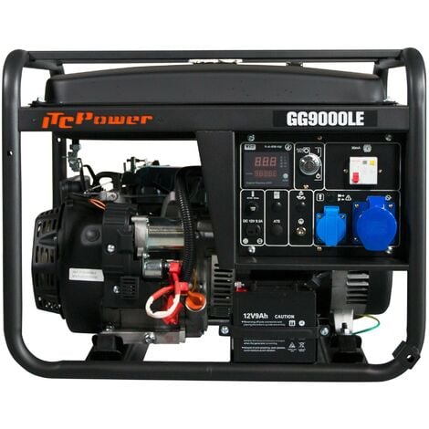 GG9000LE Generador Gasolina ITCPower
