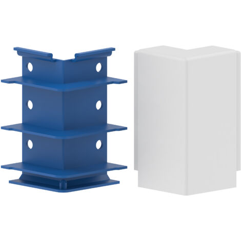 GGK ANGLE EXTÉRIEUR POUR PLINTHE ÉLECTRIQUE 4D 20X80MM BLANC 114112