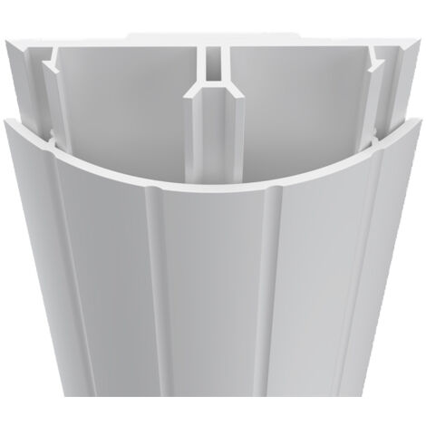 GGK - Kit TV blanc, passe-câble électrique 12 x 50 - Adhésif - Longueur 1m
