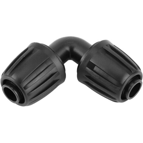 GGNRALNY Pièces et raccordsC 50 pièces Adaptateur de coude d'irrigation Goutte à Goutte, Tuyau d'arrosage Tuyau Pom coude connecteur Universel coude Joint de coude Joint de coude Accessoires d'irriga