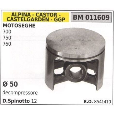 GGP 011609 piston pour tronçonneuse 700 750 760 Ø 50 mm