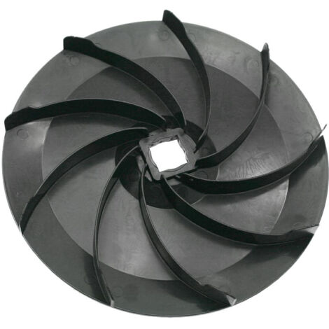G.G.P. STIGA ALPINA Ventola 240 mm per Testarossa. Foro quadro Lama Rasaerba 410113