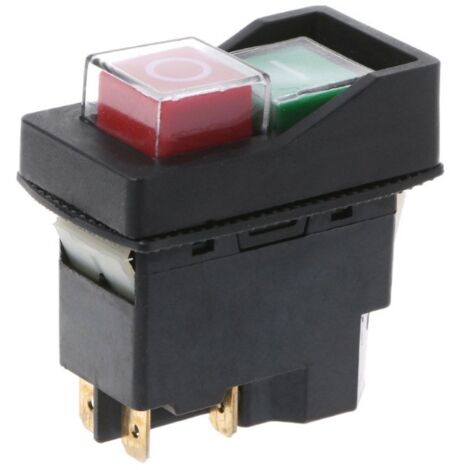 GH03-A HY56 Mechanischer Universalschalter für ein- und dreiphasige Anwendungen mit Not-Aus-Funktion, geeignet für Sägemaschinen, Mehrspannungsanwendungen: 120 V, 220 V, 380 V.