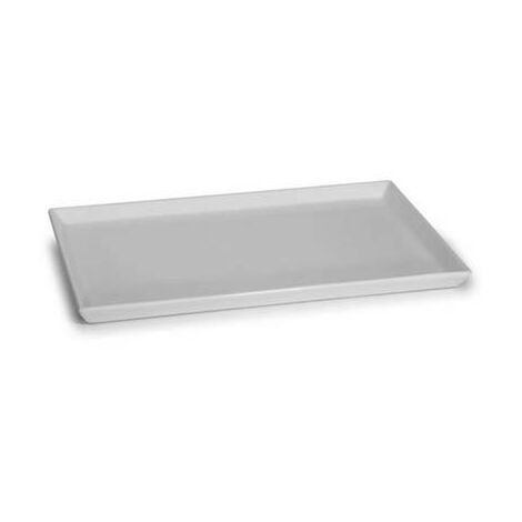 Ghegin Vassoio Francia Rettangolare 33x21 cm Bianco