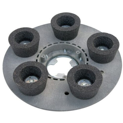 GHELFI 0290 DISCO ABRASIVO CON 5 MOLE AL CARBURO DI SILICIO Ø430 PER TWISTER